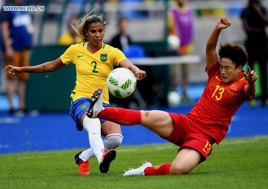 Host Brazil smash China 3-0 in Group E match