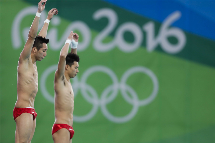 Lin Yue and Chen Aisen win Olympic gold medal