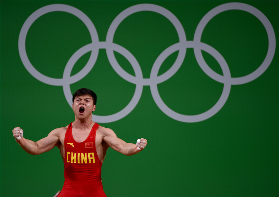 Chinese weightlifter Long smashes world record to win Olympic gold