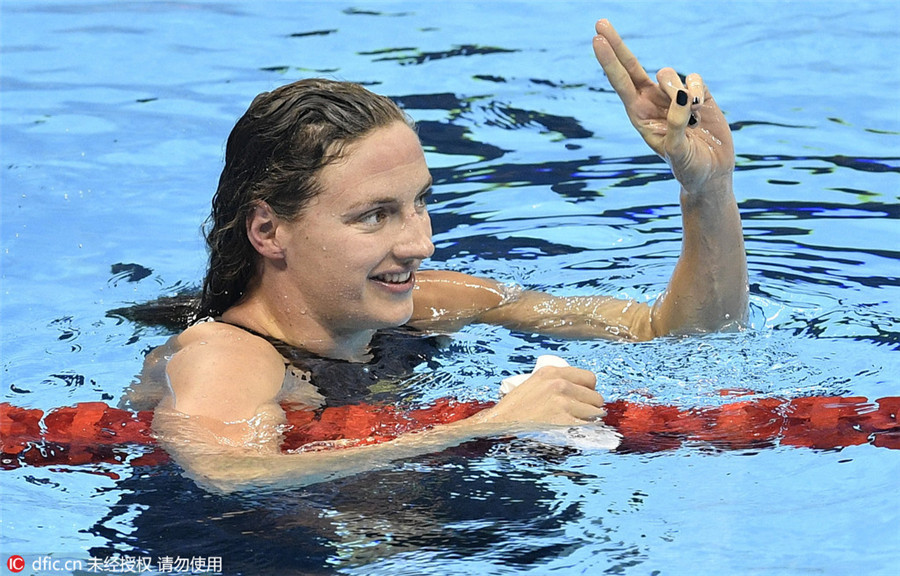 Ace swimmers make record-breaking splash in Rio