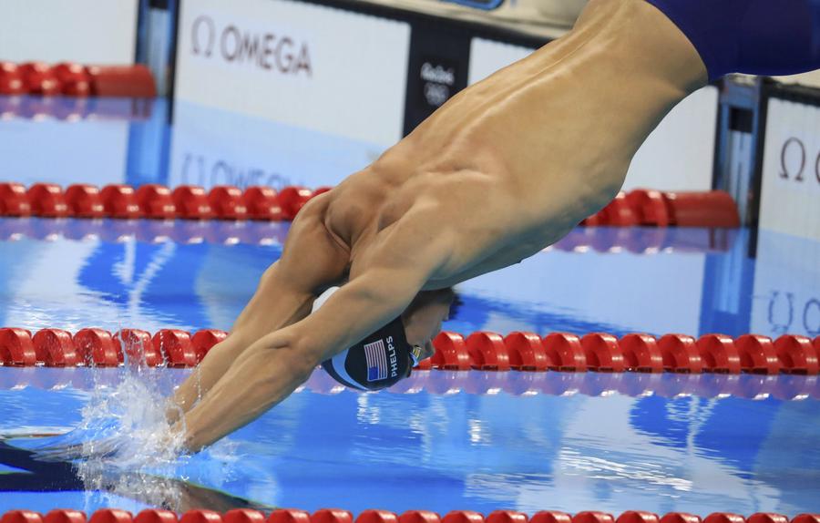 Phelps writes new page with four wins in same event