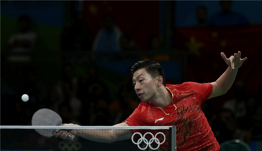 Chinese men's table tennis overcomes singles loss to win team event