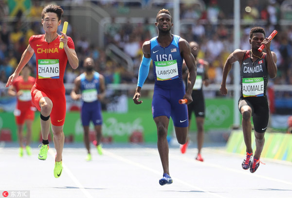 US granted re-run to send China out of relay race