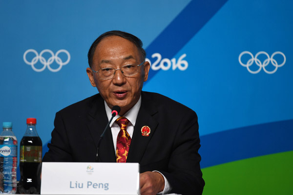 Chef de mission hails spirit of Chinese athletes at Rio