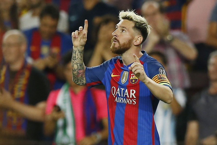 Messi hat-trick as Barca crush Celtic in Champions League debut