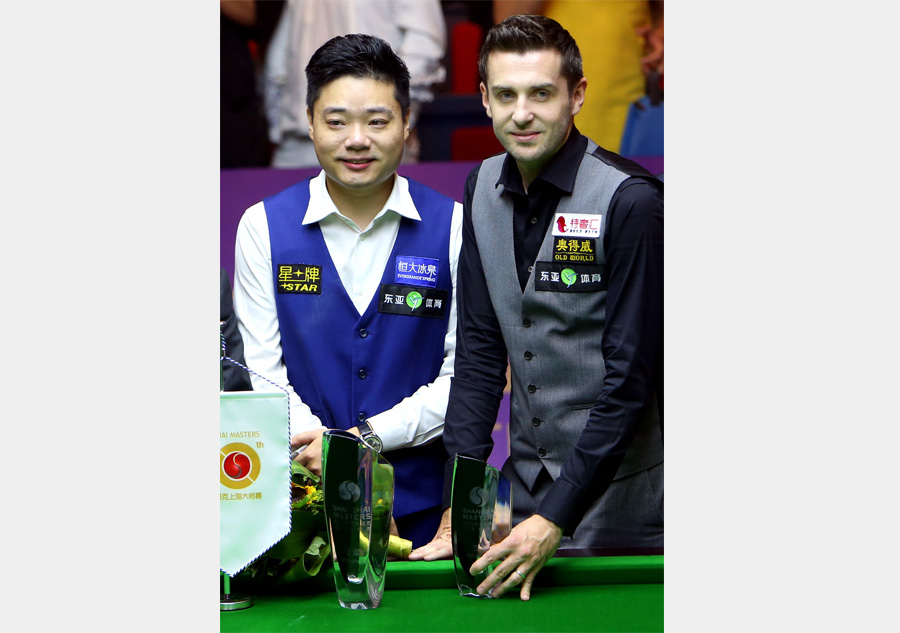 China's Ding Junhui crowned at Snooker Shanghai Masters