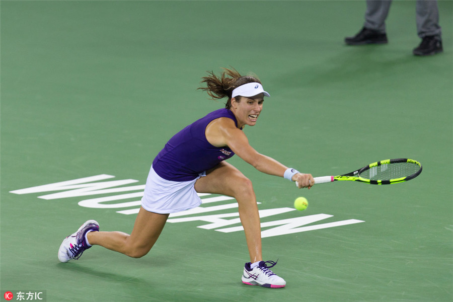 WTA Wuhan Open Round 2: China's Zhang Shuai out