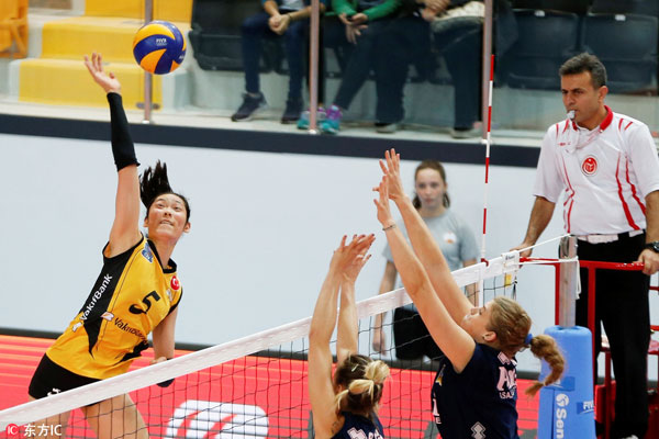 Turkish volleyball club Vakifbank seeks world championship with Olympic MVP Zhu