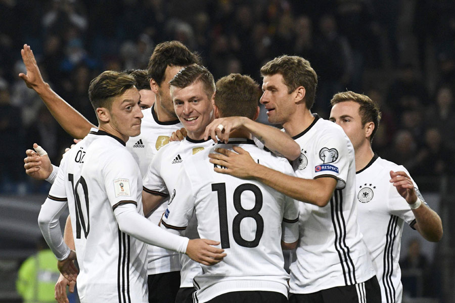 Germany beat Czech Republic 3-0 in World Cup qualifier