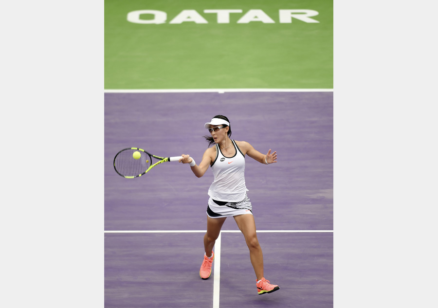 WTA Qatar Open: China's Zheng Saisai loses to Brengle`