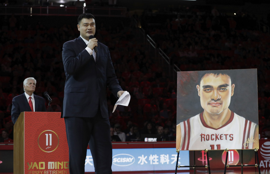 Yao Ming elected chief of Chinese Basketball Association