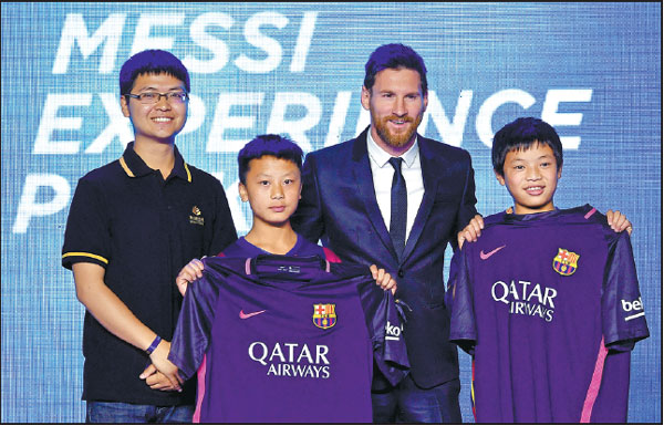 Messi to build theme park in Nanjing