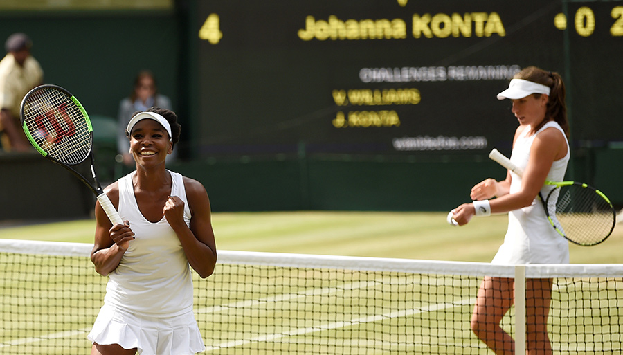Venus Williams gains 9th Wimbledon final, awaits Muguruza