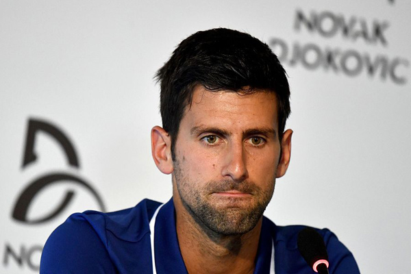 Djokovic will sit out rest of 2017 because of injured elbow