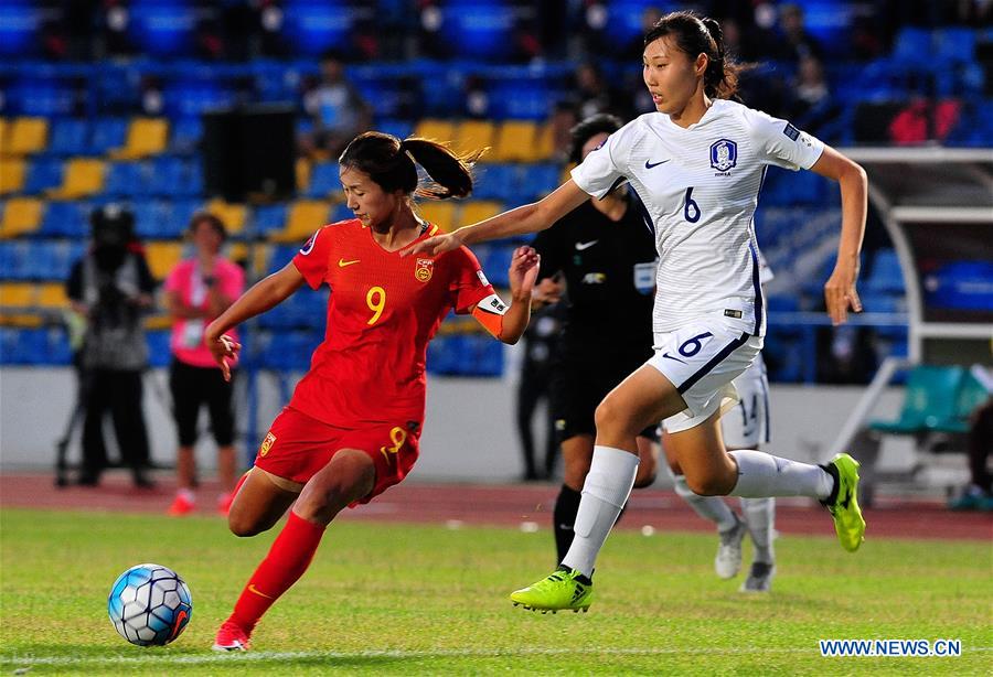 China draw South Korea 2-2 in AFC U-16 Women's Championship