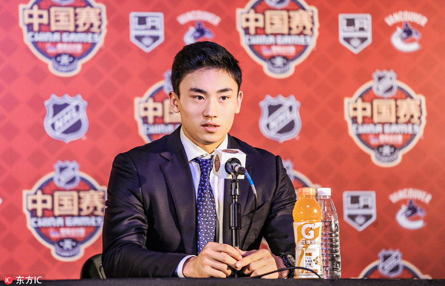 NHL taps China market, plays 1st preseason game in Shanghai