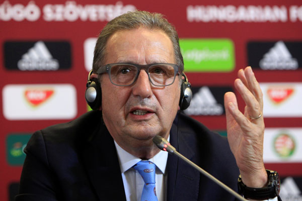 Belgian Leekens appointed head coach of Hungary's national team