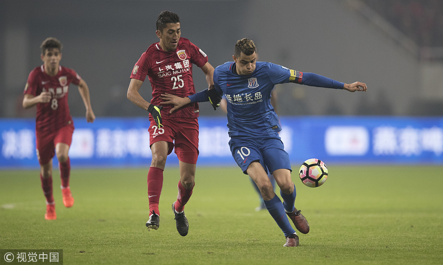 Shanghai Greenland Shenhua wins 2017 CFA Cup title