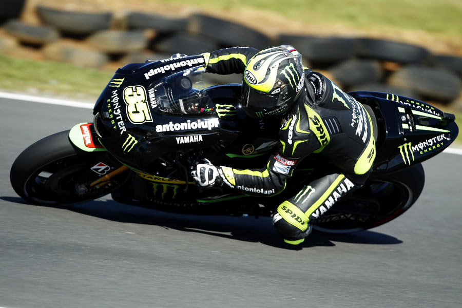 Riders for Australian Motorcycle Grand Prix in practice