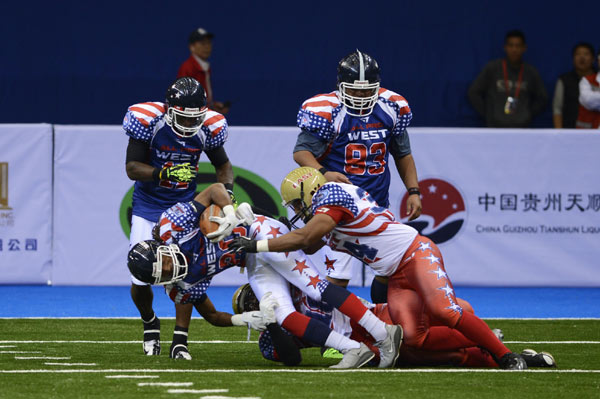 American football debut earns rave reviews from Chinese fans