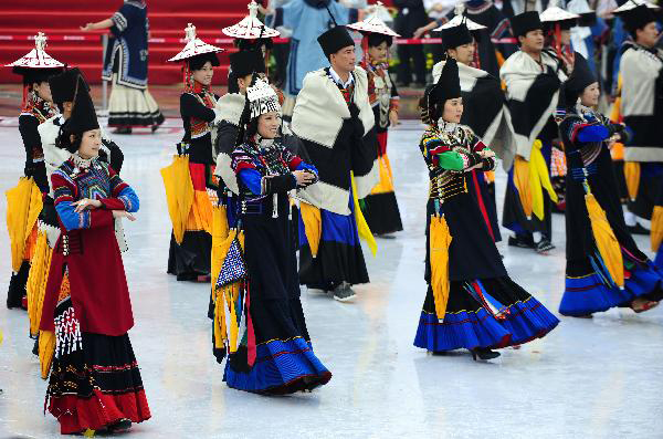 3rd Chengdu Intangible Cultural Heritage Festival opens in China's Sichuan