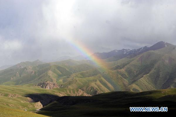 Fantastic scenery of Naryn State, Kyrgyzstan