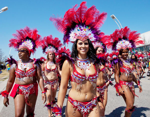 Revelers enjoy 44th Toronto Caribbean Carnival Parade