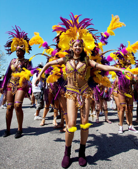 Revelers enjoy 44th Toronto Caribbean Carnival Parade