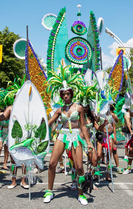 Revelers enjoy 44th Toronto Caribbean Carnival Parade