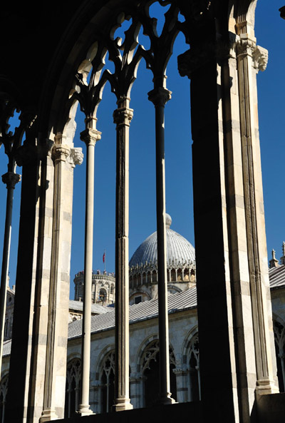 Medieval architecture on display in Pisa