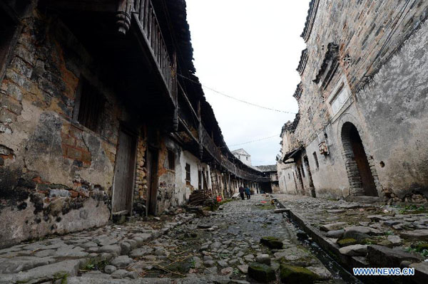 Cradle of Hakka: walled village in Ganzhou, E China