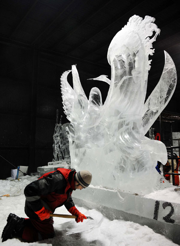 Harbin's 27th International Ice Sculpture Competition closed