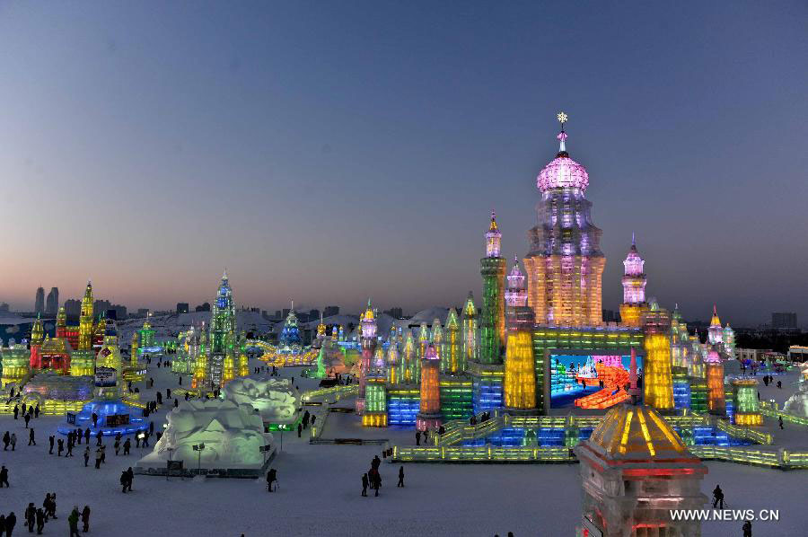 Stunning Photos from the 29th Harbin International Ice and Snow Festival in Harbin