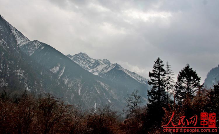 Thousand-year-old Ganbao Tibetan stone village in Lixian, SW China's Sichuan