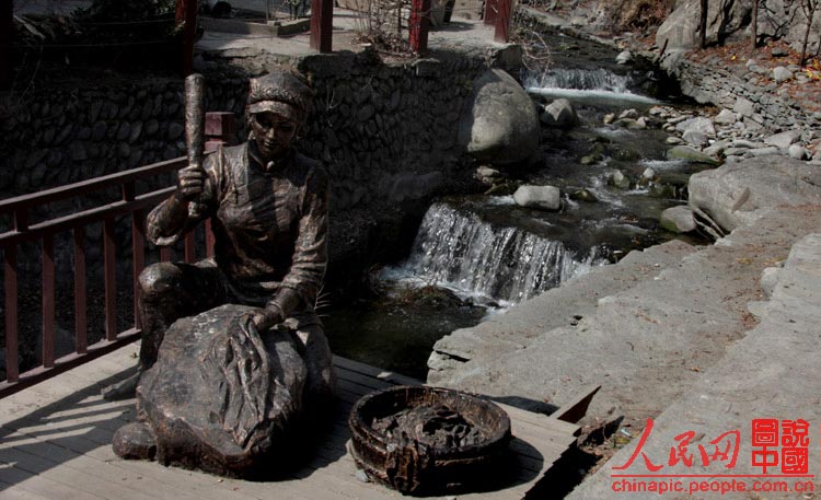 Thousand-year-old Ganbao Tibetan stone village in Lixian, SW China's Sichuan