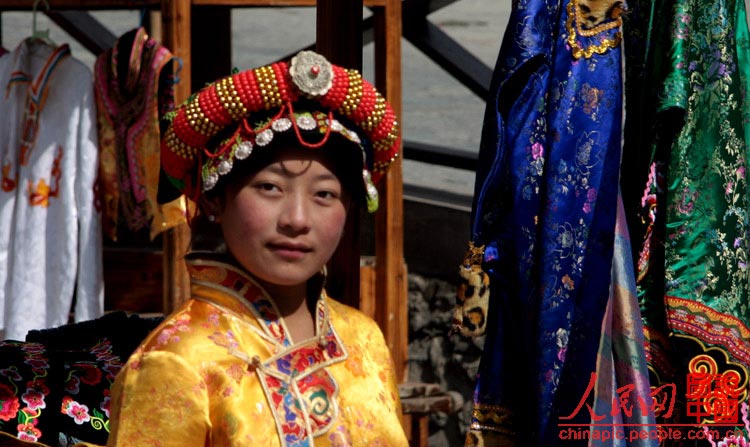 Thousand-year-old Ganbao Tibetan stone village in Lixian, SW China's Sichuan