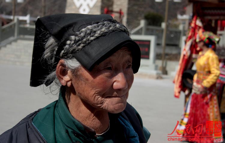 Thousand-year-old Ganbao Tibetan stone village in Lixian, SW China's Sichuan