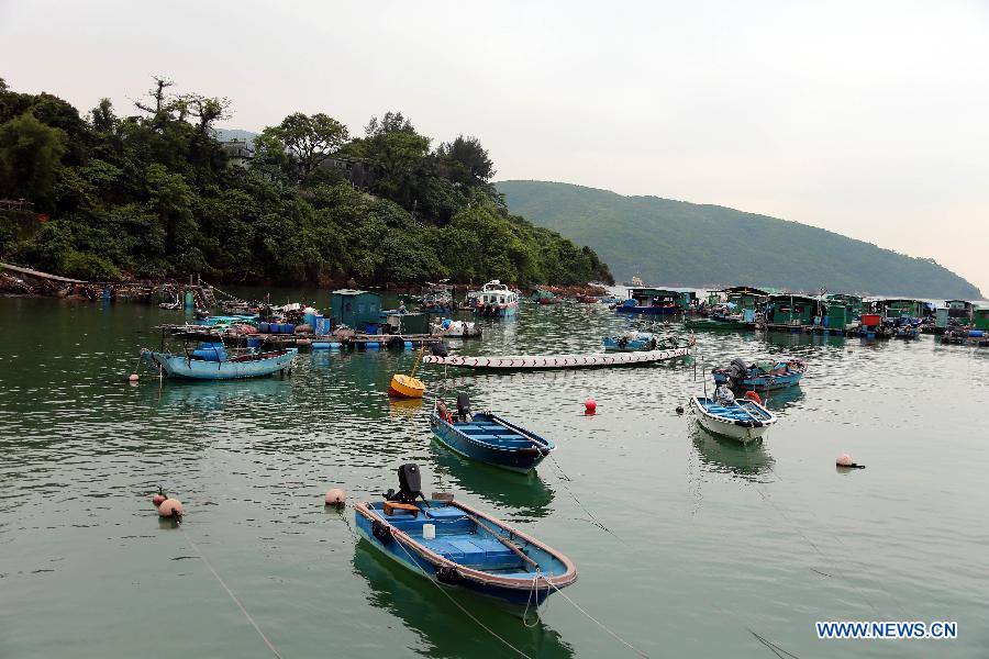 Beautiful island Ma Wan in China's HK
