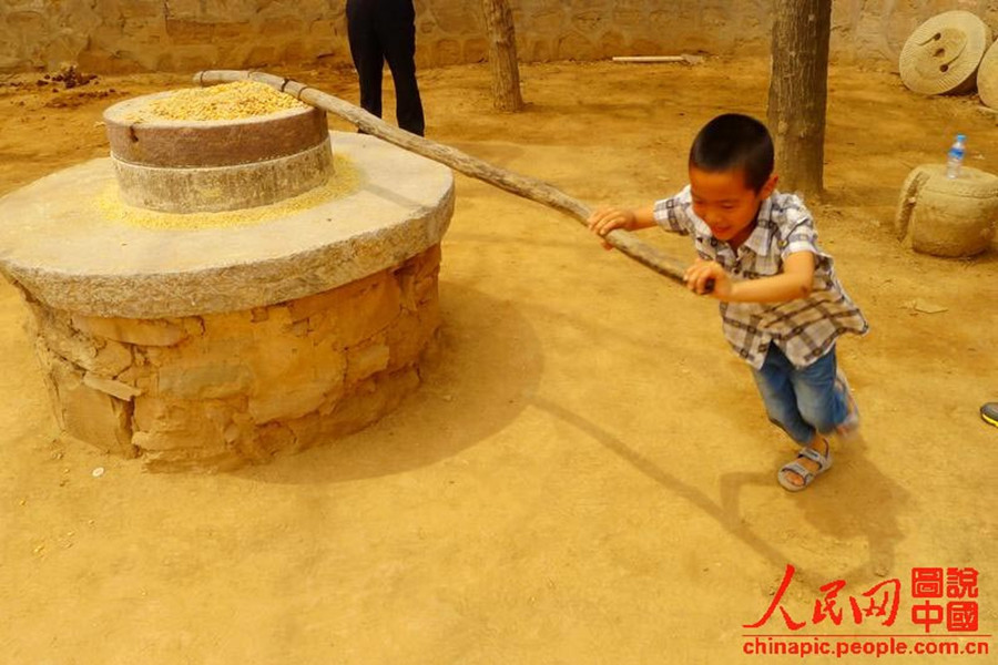 Courtyard of Family Zhang in Guxian county, Shanxi