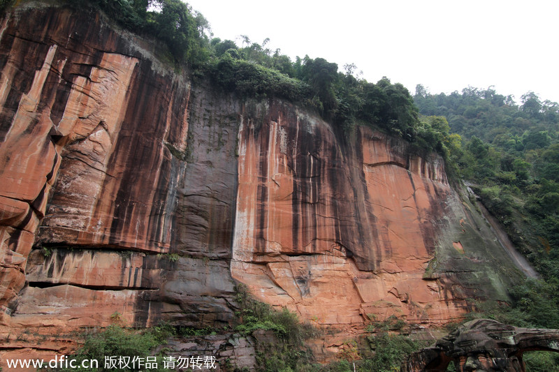 China's top 7 Danxia landforms