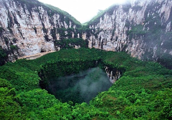 Nature works its magic in Chongqing