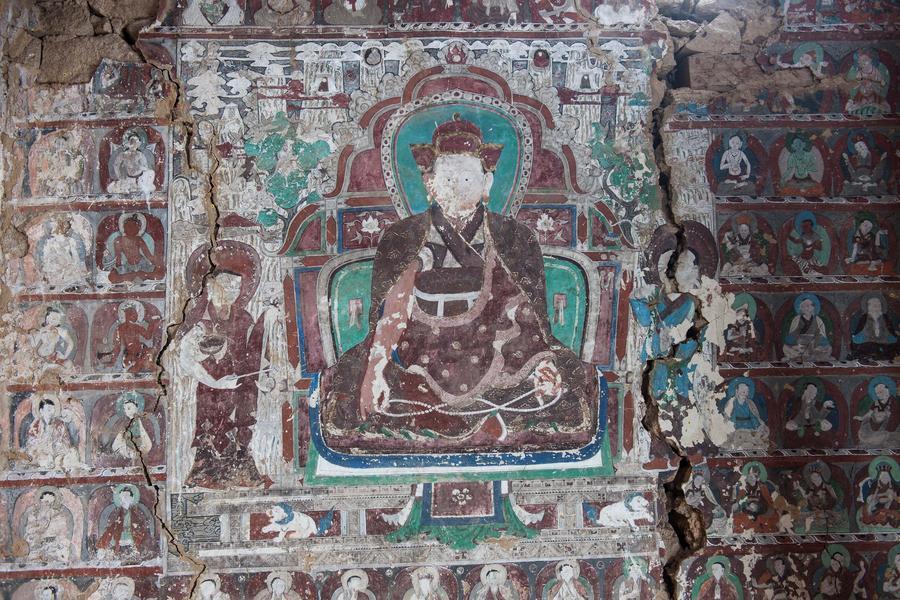 Ancient murals in Aba Prefecture in urgent need of protection