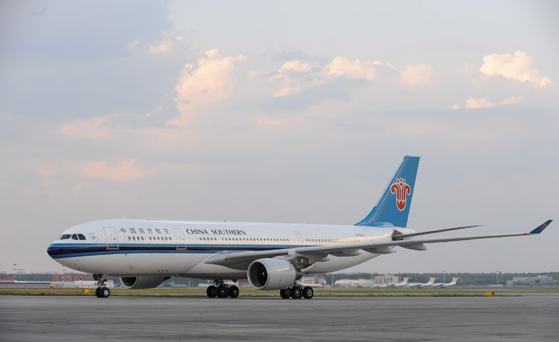 China Southern links central China with Moscow