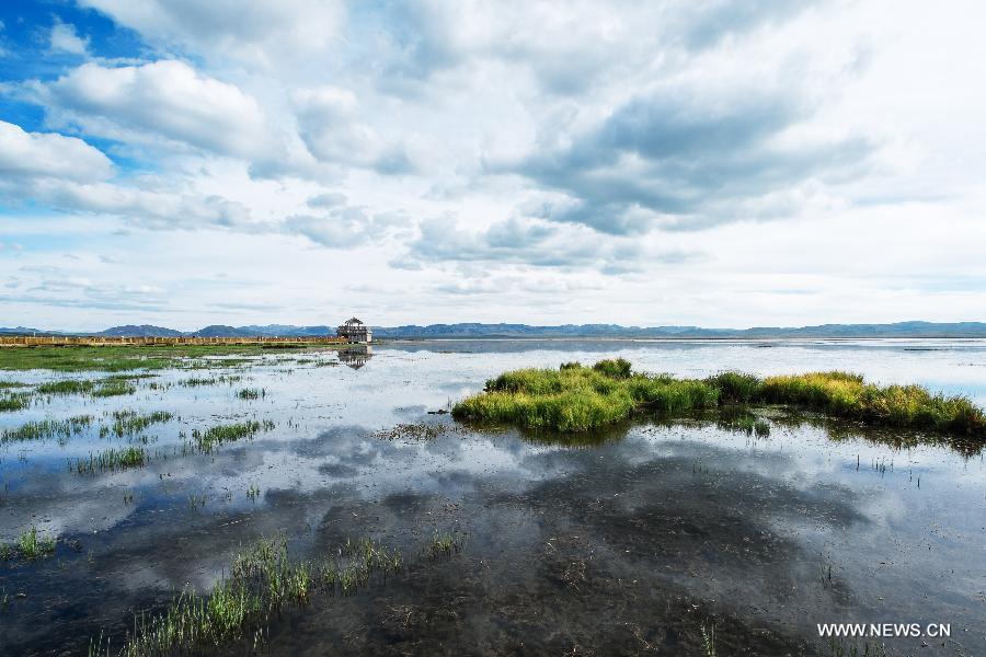 Beauty of Gahai Wetland in NW China's Gansu