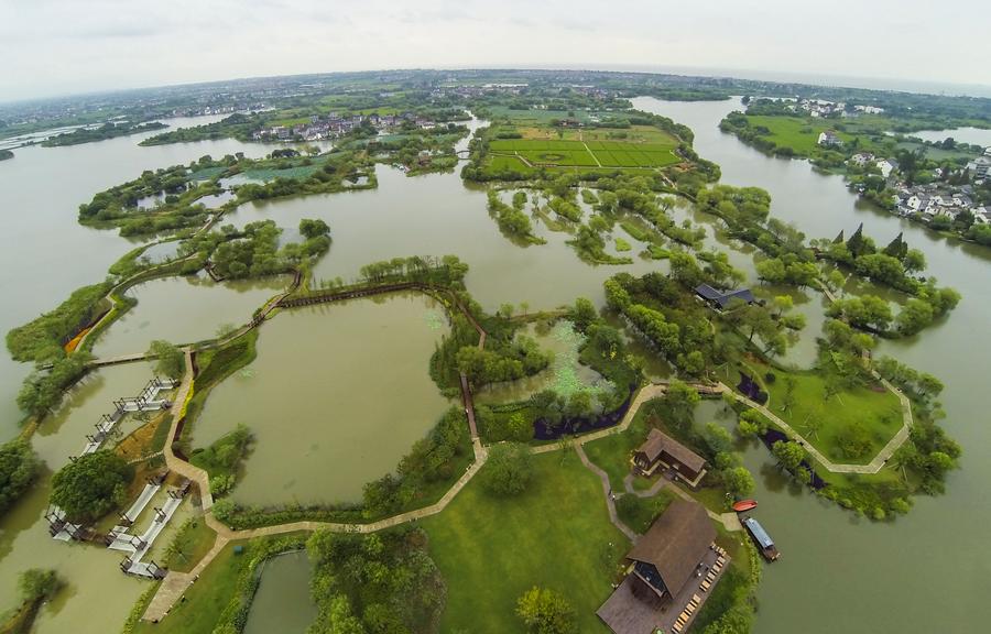 E China's wetland park further opens to tourists