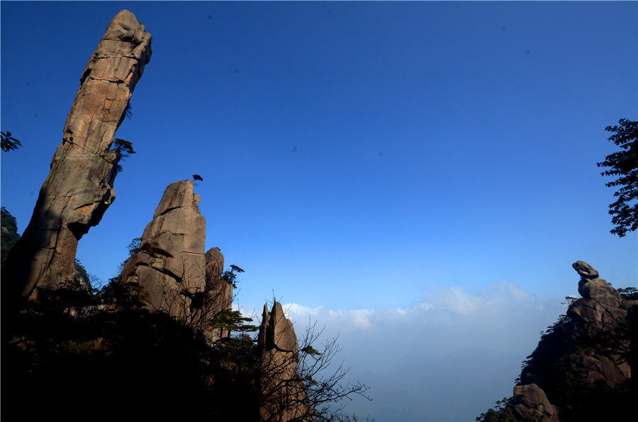Exceptional scenery of Mount Sanqingshan