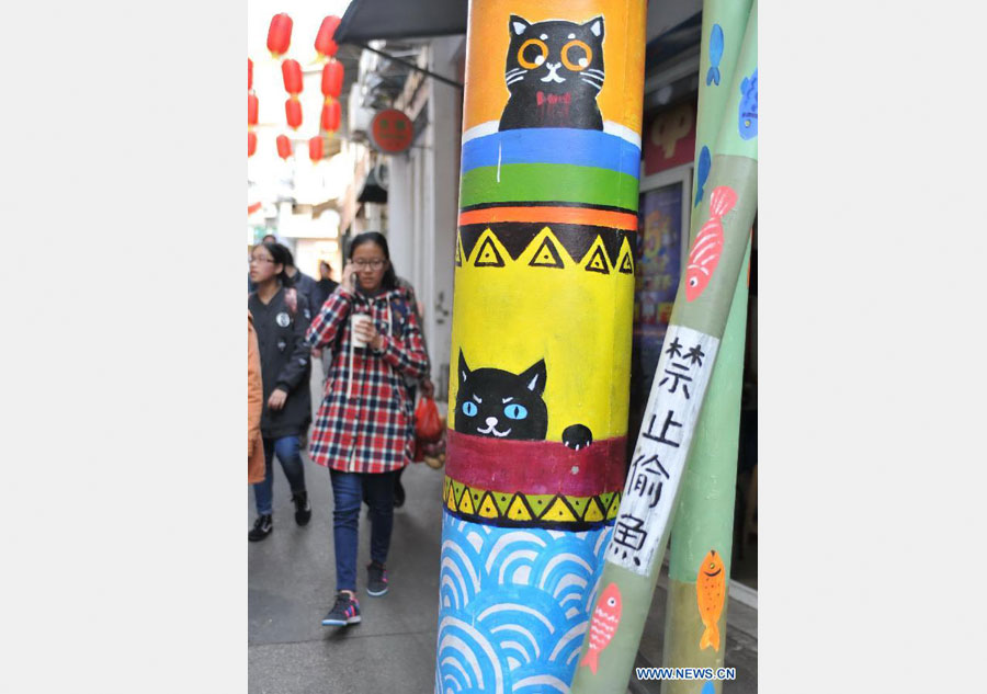 Ding'aozai: A cat-theme street in Xiamen