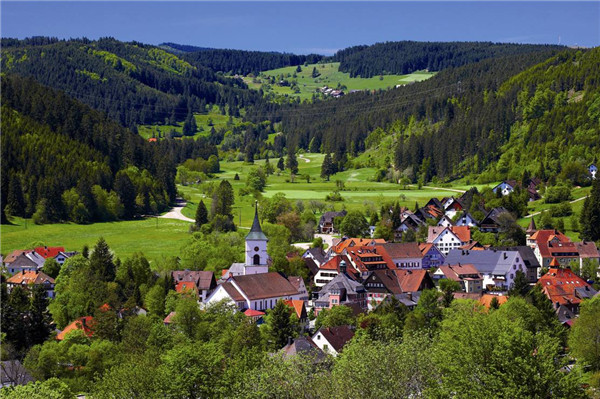 Germany's Black Forest: a popular holiday destination
