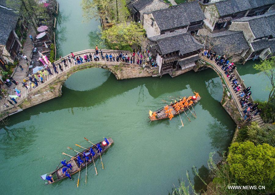 Ancient 'Xiangshi' kicks off in Wuzhen