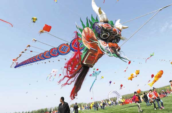 Kite festival flies high